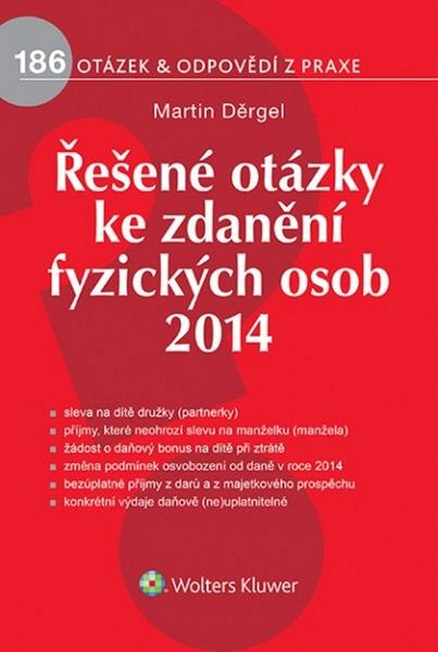 Řešené otázky ke zdanění fyzických osob 2014 - 9788074786006