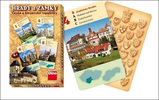 DINO Kvarteto Hrady a zámky - 605787