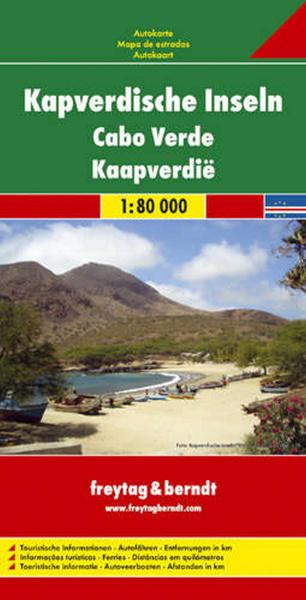 Automapa Kapverdy 1: 80 000