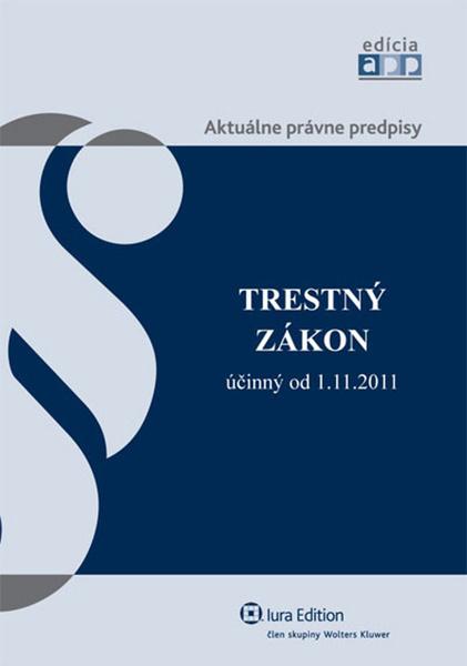 Levně Trestný zákon účinný od 1.11.2011