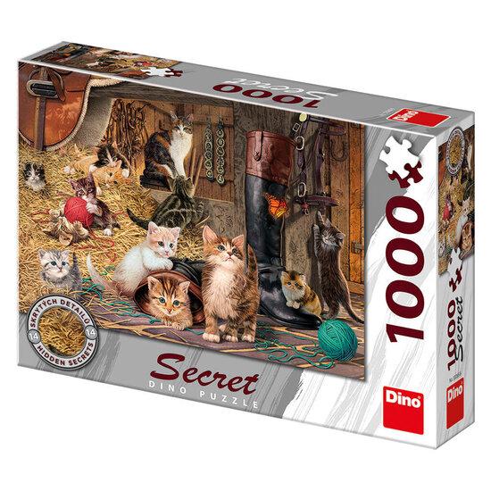 Levně Dino KOČIČKY secret collection 1000 dílků