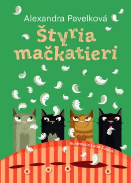 Štyria mačkatieri - 9788055641522