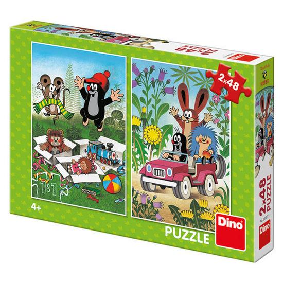 KRTEK SE RADUJE 2x48 Puzzle NOVÉ - 381575 / 381285