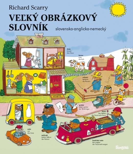 Veľký obrázkový slovník slovensko-anglicko-nemecký - 9788055170688