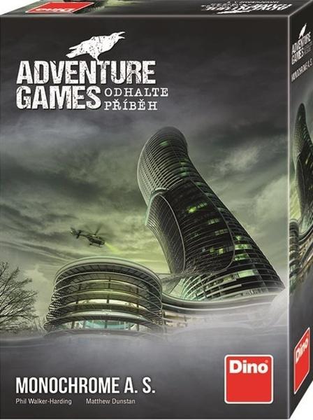 Levně ADVENTURE GAMES: MONOCHROME A. S. Párty hra