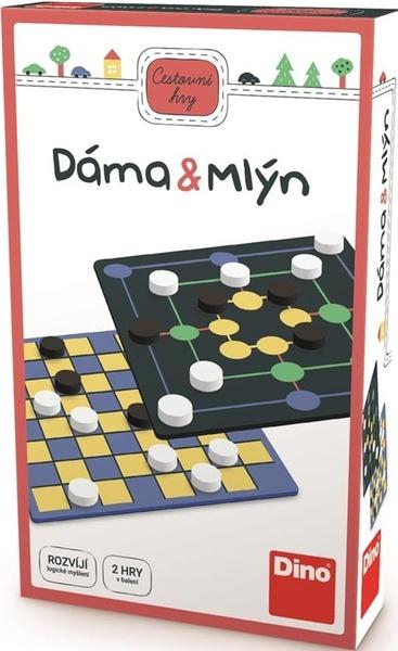 Levně DÁMA A MLÝN Cestovní hra