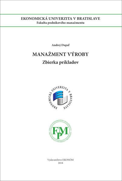 Manažment výroby - 9788022545167