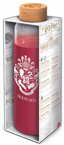 Levně Epee Harry Potter skleněná láhev se silikonovým návlekem 585 ml