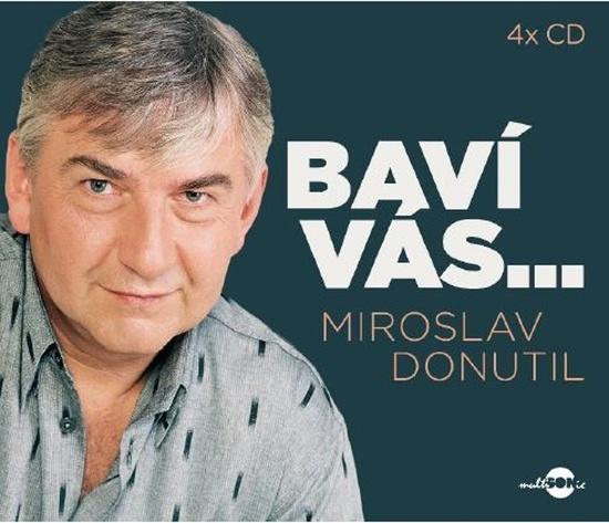 Levně Baví vás Miroslav Donutil - kolekce 4 CD