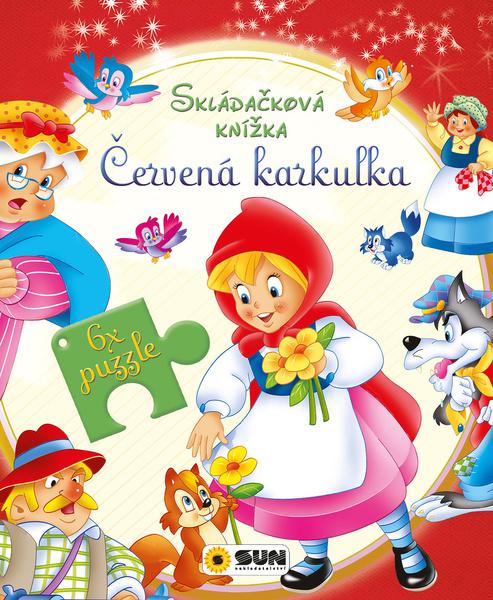 Levně Skládačková knížka Červená karkulka