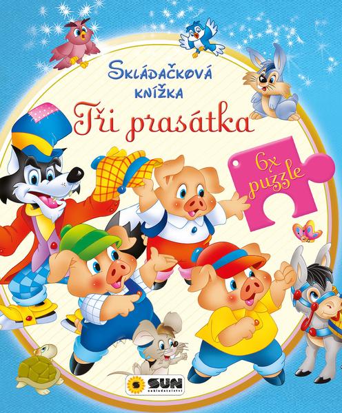 Levně Skládačková knížka Tři prasátka