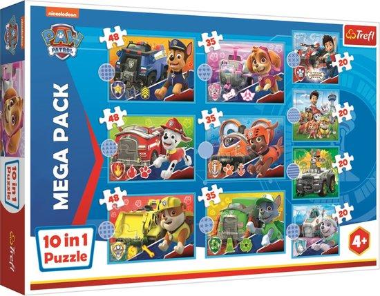 Trefl Paw Patrol Tlapková Patrola 10v1 - 90381TRF