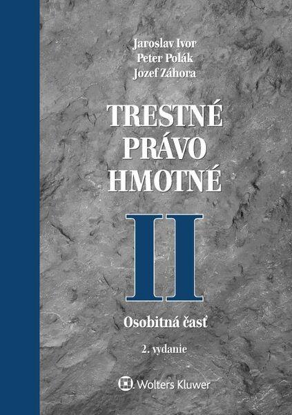 Trestné právo hmotné II - 9788057104094