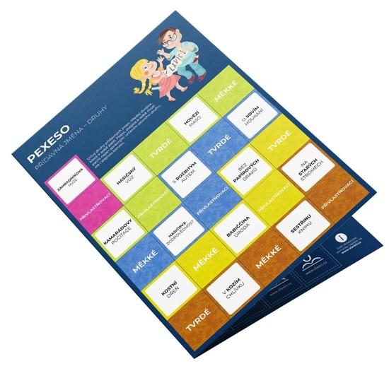 Levně Pexeso Přídavná jména