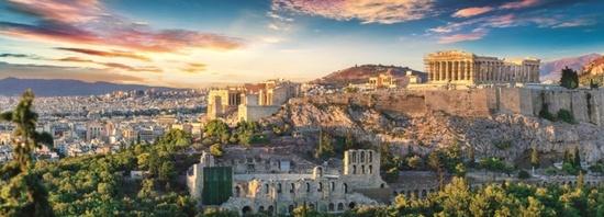 TREFL Panoramatické puzzle Akropolis, Athény 500 dílků - 29503