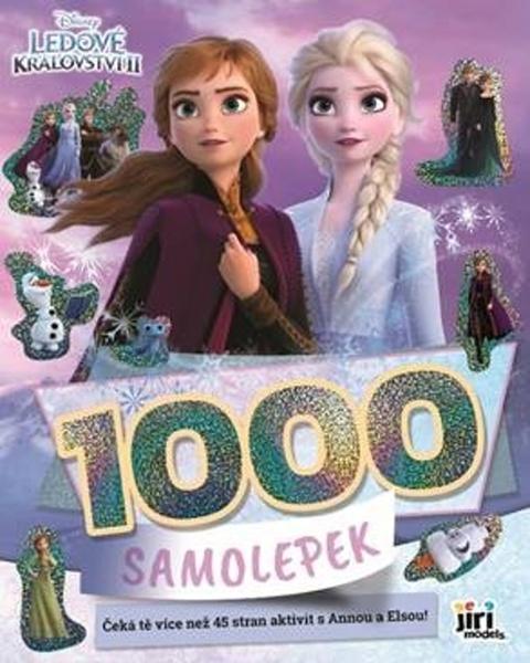 JIRI MODELS 1000 samolepek s aktivitami Frozen 2 Ledové Království