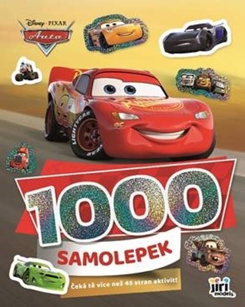 Jiri Models 1000 samolepek s aktivitami Auta Cars samolepky