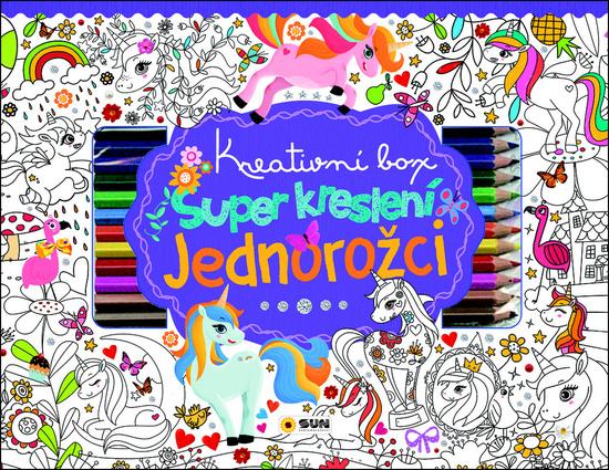 Levně SUN Kreativní box Jednorožci Super kreslení