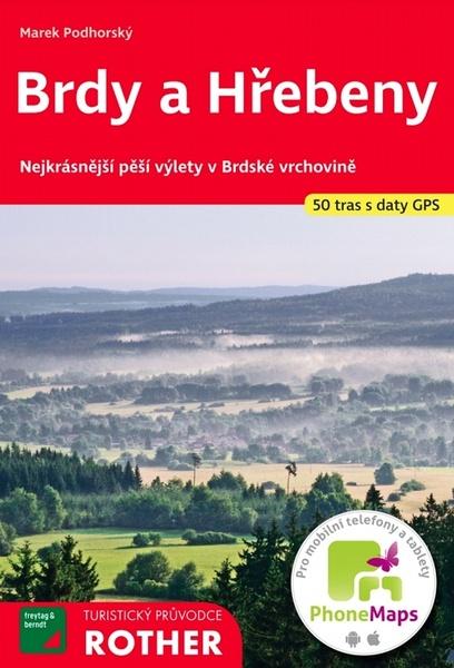Brdy a Hřebeny 50 tras s daty GPS - 9788073161569