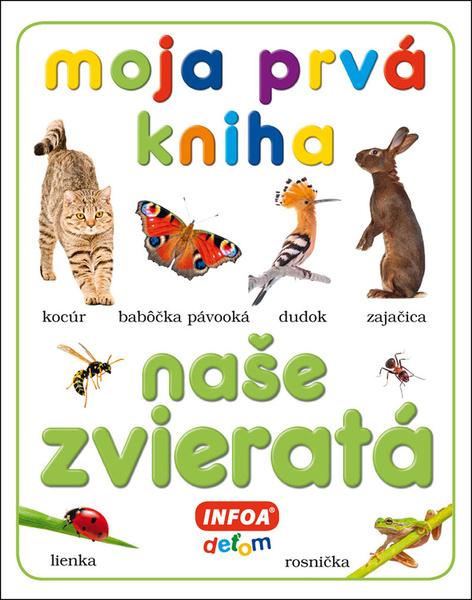 Moja prvá kniha Naše zvieratá - 9788075477354