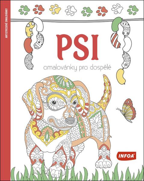 Levně Psi Omalovánky pro dospělé