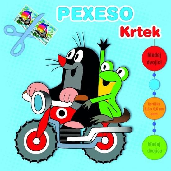 Levně Krtek vystřihovací v sešitu s maxi kartičkami - pexeso