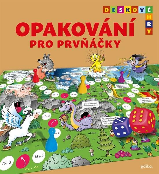 Deskové hry Opakování pro prvňáčky - Andrea Brázdová - 9788026616894
