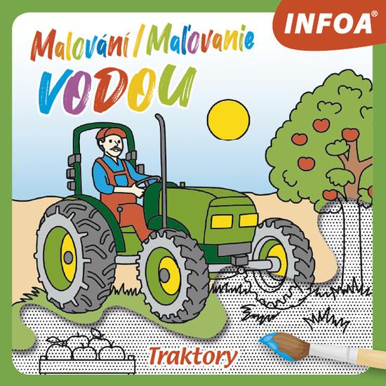 Levně Malování/Maľovanie vodou Traktory/Traktory