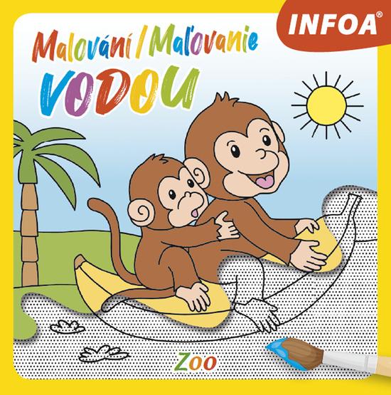 Levně Malování/Maľovanie vodou ZOO