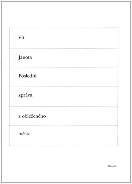 Poslední zpráva z obleženého města - 9788076452299