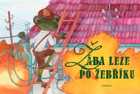 Levně Žába leze po žebříku...