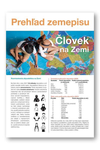 Levně Človek na Zemi Prehľad zemepisu