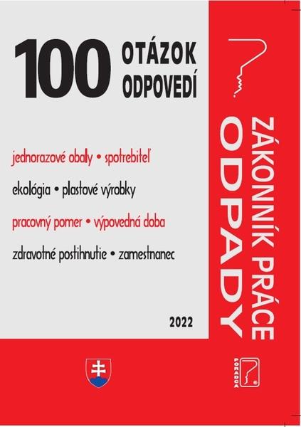 100 OAO– Zákonník práce, odpady - 9788081622137