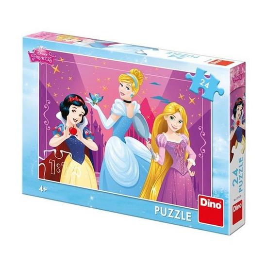 DINO Puzzle Odvážné Disney princezny 24 dílků - 351639