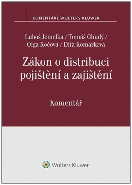 Levně Zákon o distribuci pojištění a zajištění