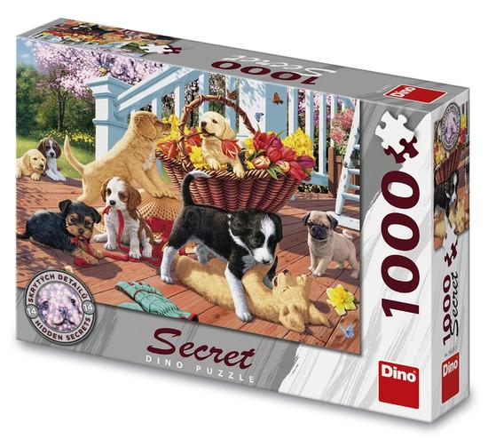 Levně Dino Secret Collection: Štěňata 1000 dílků