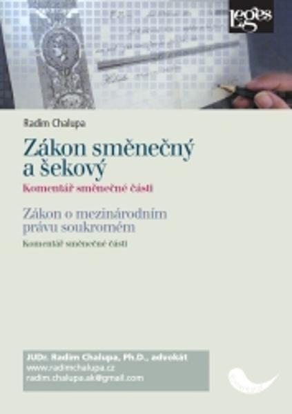 Levně Zákon směnečný a šekový