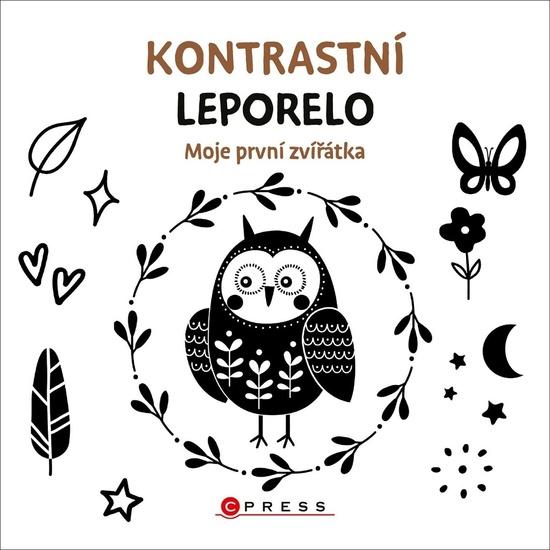 Levně Kontrastní leporelo Moje první zvířátka