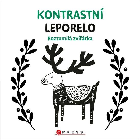 Levně Kontrastní leporelo Roztomilá zvířátka