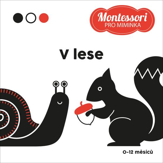 Kontrastní leporelo V lese - 9788027710140