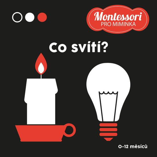 Kontrastní leporelo Co svítí? - 9788027710171