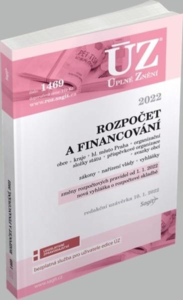ÚZ 1469 Rozpočet a financování územních samosprávných celků 2022 - 9788074885082