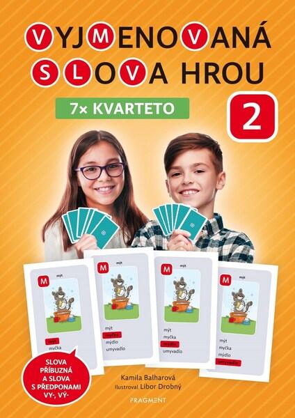 Vyjmenovaná slova hrou 2 7 x Kvarteto - 9788025355695