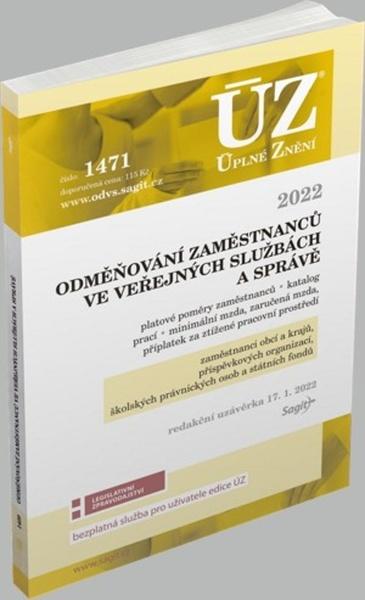 ÚZ 1471 Odměňování zaměstnanců ve veřejných službách a správě - 9788074885105