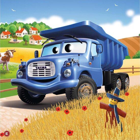 DINO Puzzle Tatra Auta: Hasiči 60 dílků - 383098DIN