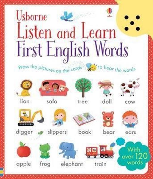 Listen and Learn First English Words - 1409582485