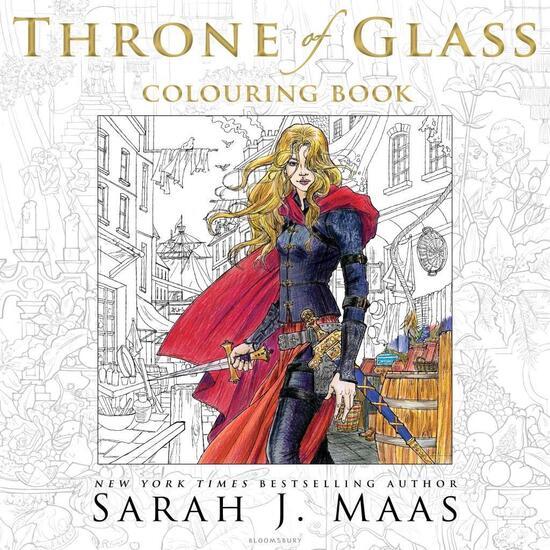 The Throne of Glass Colouring Book - 140888142X