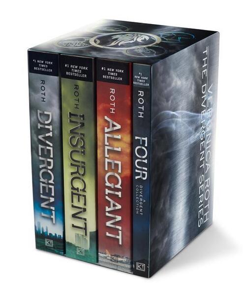Divergent Series Set: Divergent, Insurgent, Allegiant, Four - 0062421379