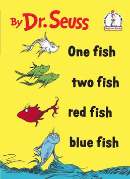 One Fish Two Fish Red Fish Blue Fish - 0394800133