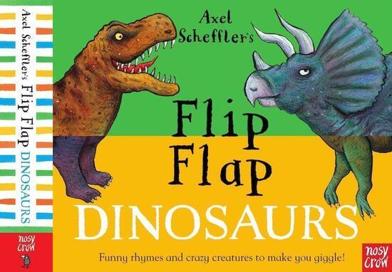 Levně Axel Scheffler's Flip Flap Dinosaurs
